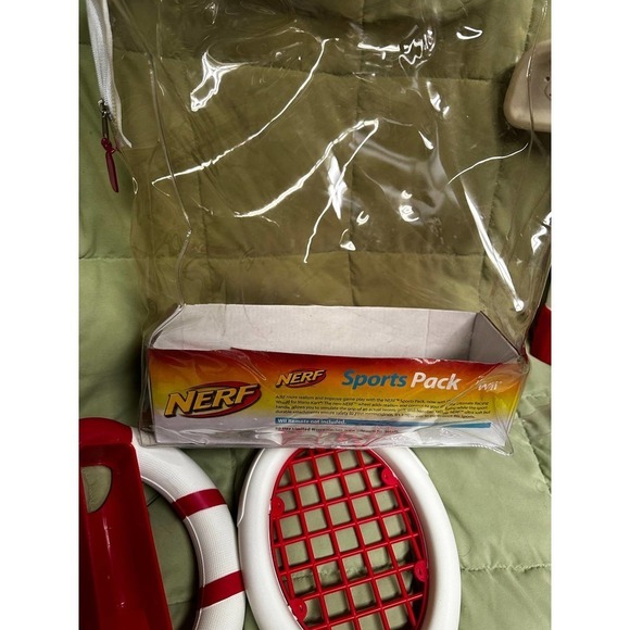 Nerf Sports Pack Accessories For WII Note WII Remote Not Included - Picture 2 of 2